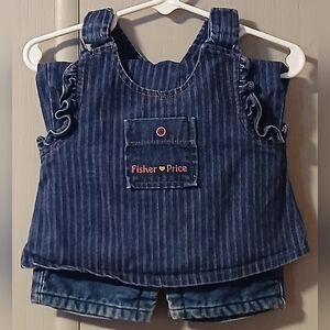 Fisher-Price Vintage Girls 12 Months Outfit